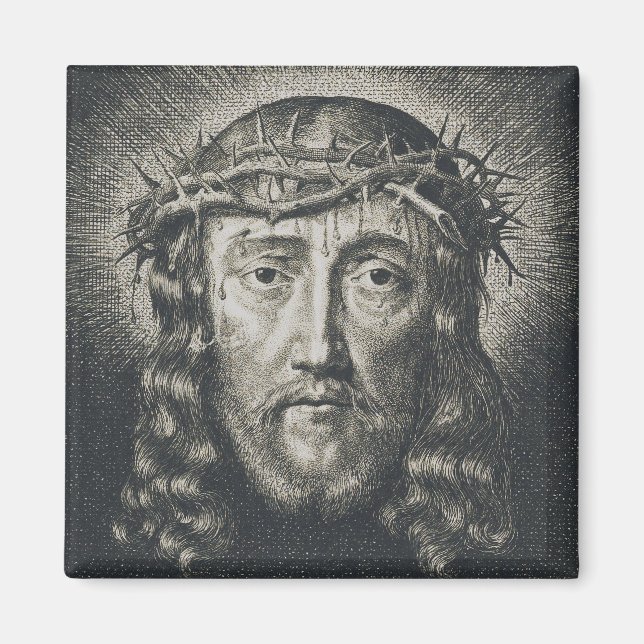 Imã O Santo Rosto coroado de espinhos (Frente)