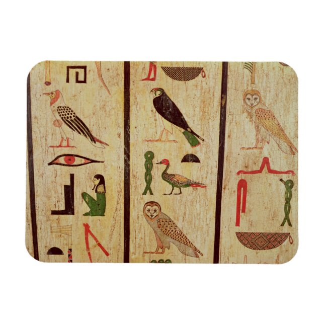 Ímã O sarcófago de Psamtik I (664-610 a.C.) detalhe (Horizontal)