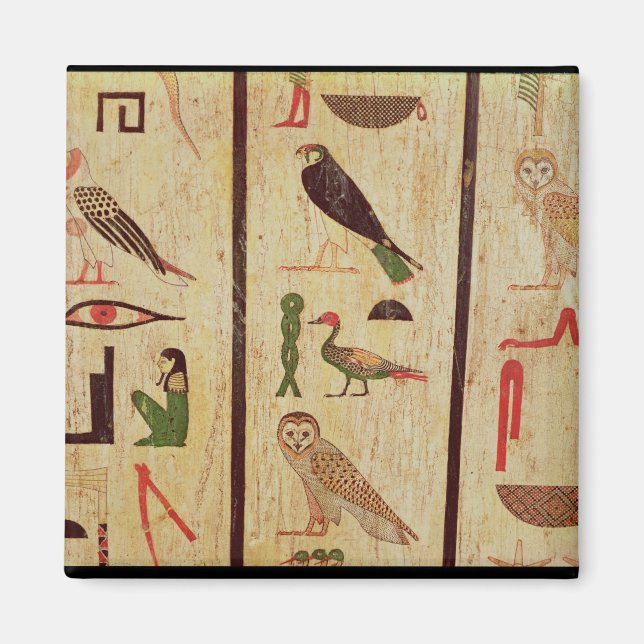 Imã O sarcófago de Psamtik I (664-610 a.C.) detalhe (Frente)