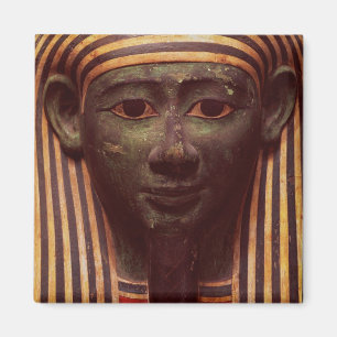 Imã O sarcófago do detalhe de Psametik (664-610BC) de