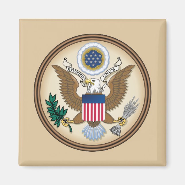 Imã O selo do Excelente (original) (Frente)