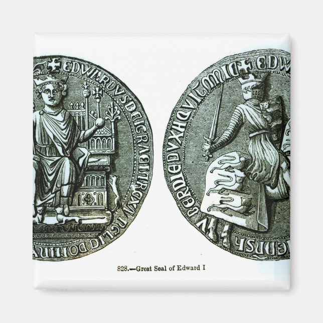 Imã O Selo Excelente de Edward I (Frente)