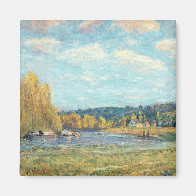 Imã O Sena em Santo-Nuvem Alfred Sisley (Frente)