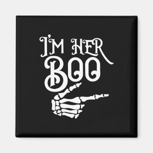 Imã O Seu Boo É O Casal De Halloween Do Fantasma.