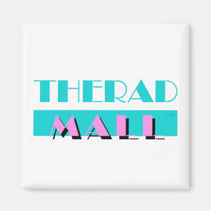 Imã O shopping Rad "MIAMI" de 2 pol. x 2 pol.