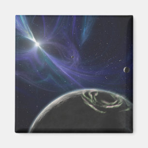 Imã O sistema do planeta do pulsar