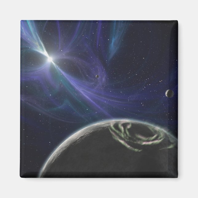 Imã O sistema do planeta pulsar (Frente)