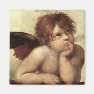 Imã O Sistine Madonna (ò detalhe)