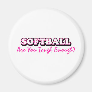 Imã O Softball é você resistente bastante