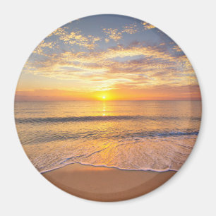 Imã O Sol da Manhã à beira-mar