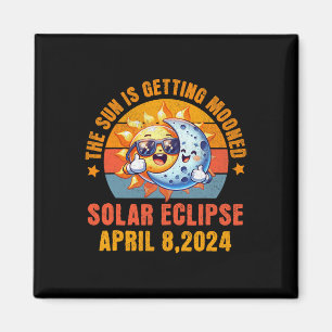 Imã O Sol Está Chegando À Lua Da Chase Solar 2024