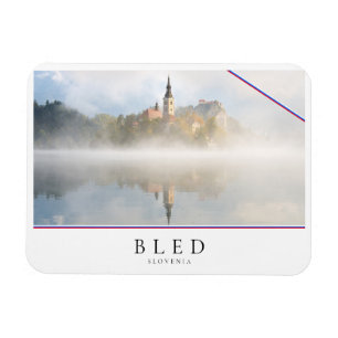 Ímã O sol nasce no Lago Bled