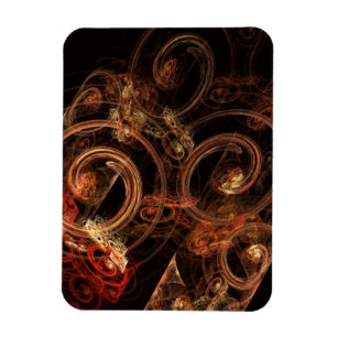 Ímã O som do Abstrato de música Premium Magnet