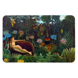 Ímã O sonho (1910) do pintor francês Henri Rousseau.