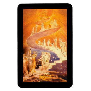 Ímã O Sonho de Jacó por William Blake