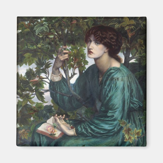 Imã O Sonho do Dia de Dante Gabriel Rossetti (Frente)