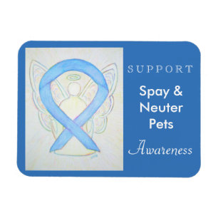 Ímã O Spay & Neuter Pets Awareness Angel Custom Magnet