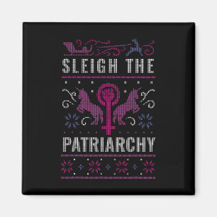 Imã O Suéter de Natal Feio Patriarcado Feminista