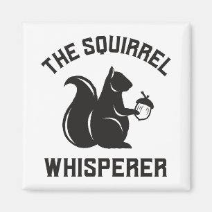 Imã O Sussuro de Esquilo Squirrel Lover