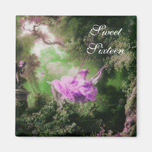 Imã O SWING, 16:10, violeta roxa verde