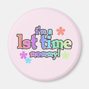 Imã ø T-shirt e presentes do Mamãe-Arco-íris do tem