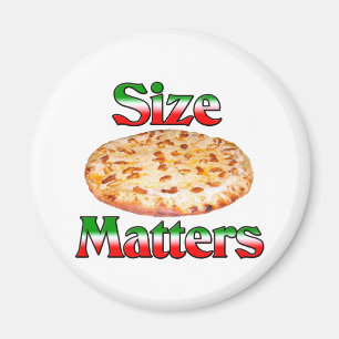 Imã O tamanho importa (a pizza)