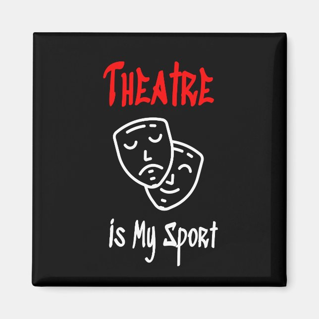 Imã O teatro é o meu esporte (Frente)