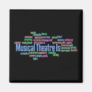 Imã O teatro musical é ímã