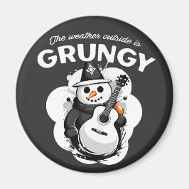 Imã O tempo lá fora é Grungy