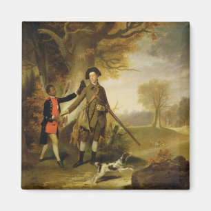 Imã O terceiro duque de Richmond (1735-1806) para fora