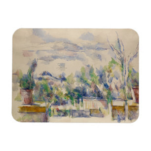 Ímã O Terraço no Jardim em Les Lauves, Cezanne