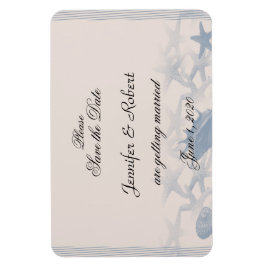 Ímã O tesouro do Casamento do Mar Salve a Data