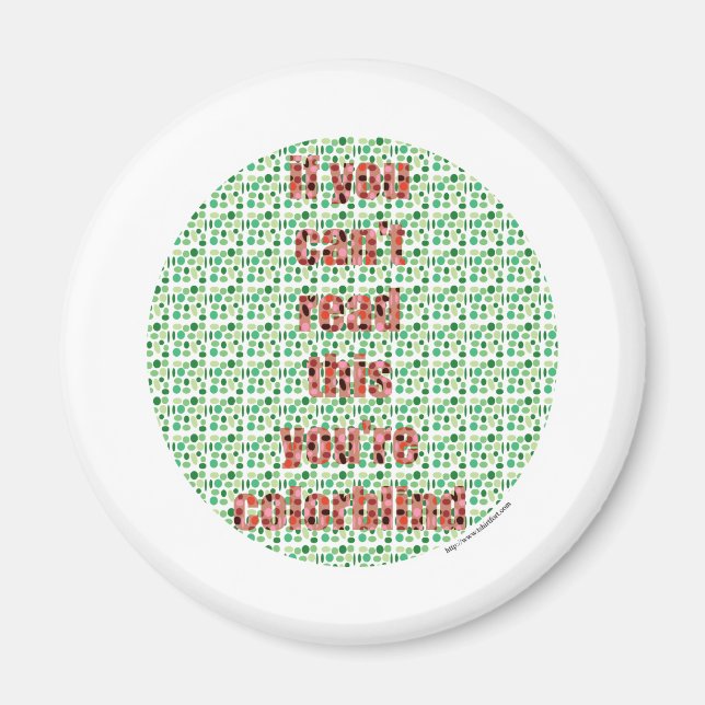 Imã O teste Colorcego (Frente)