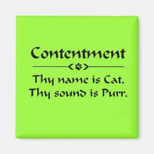 Imã O teu nome é gato