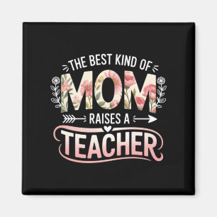 Imã O Tipo de Mãe Levanta um Professor Floral