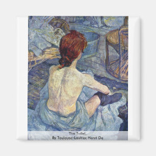 Imã O toalete, por Toulouse-Lautrec Henri De