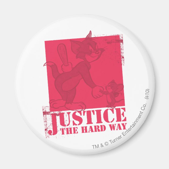 Imã O Tom e o Jerry Justiça no Caminho do Duro (Frente)