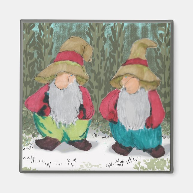 Imã "O Tomten" Natal (Frente)