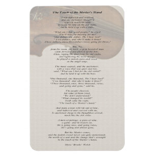 Ímã O toque da mão do mestre