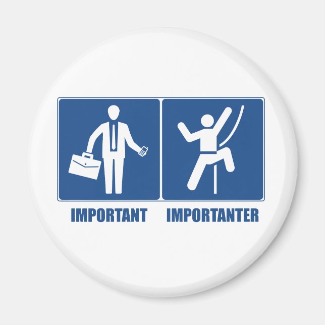 Imã O Trabalho É Importante, A Subida É Importante (Frente)