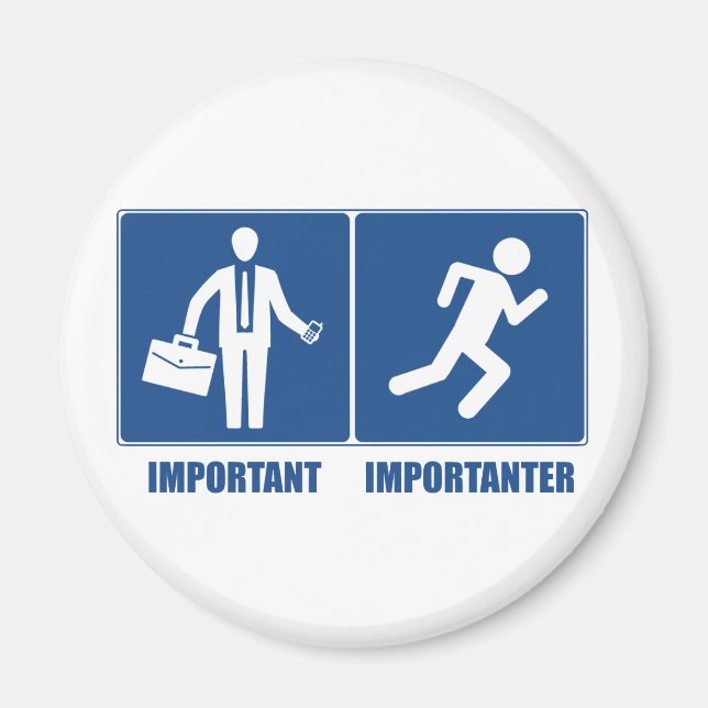 Imã O Trabalho É Importante, Executar É Importante (Frente)