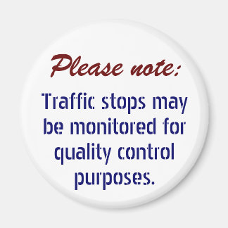 Imã O tráfego pára talvez monitorado. . .