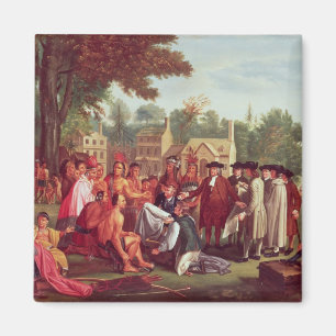 Imã O Tratado de William Penn com os indianos em 1683