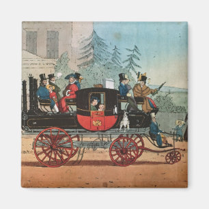 Imã O treinador do vapor