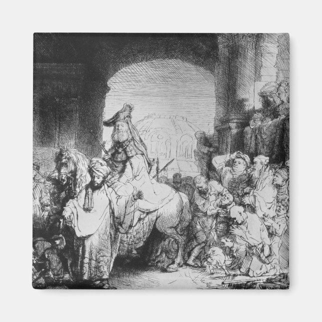 Imã O triunfo de Mordecai, c.1640 (Frente)