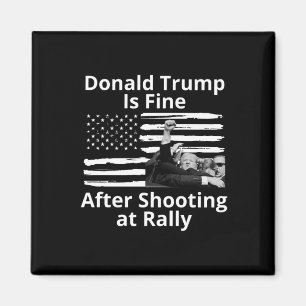 Imã O Trump Está Bem Depois De Atirar No Rally