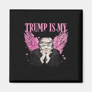 Imã O Trump Retro É O Meu Dia de os namorados De Trump