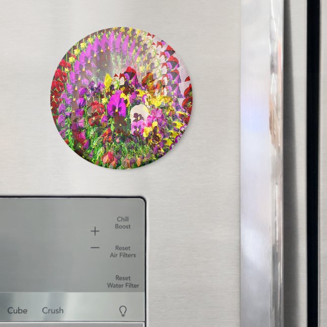Imã O turbilhão de Pansies... (In Situ (Fridge))