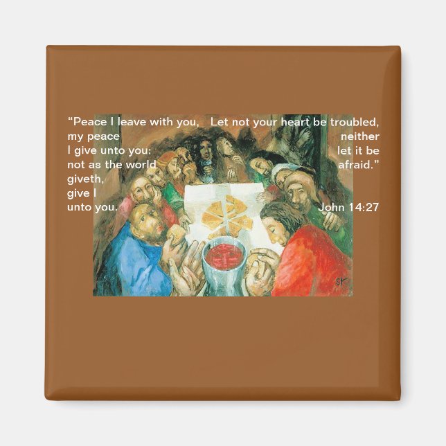 Imã O último jantar (Frente)