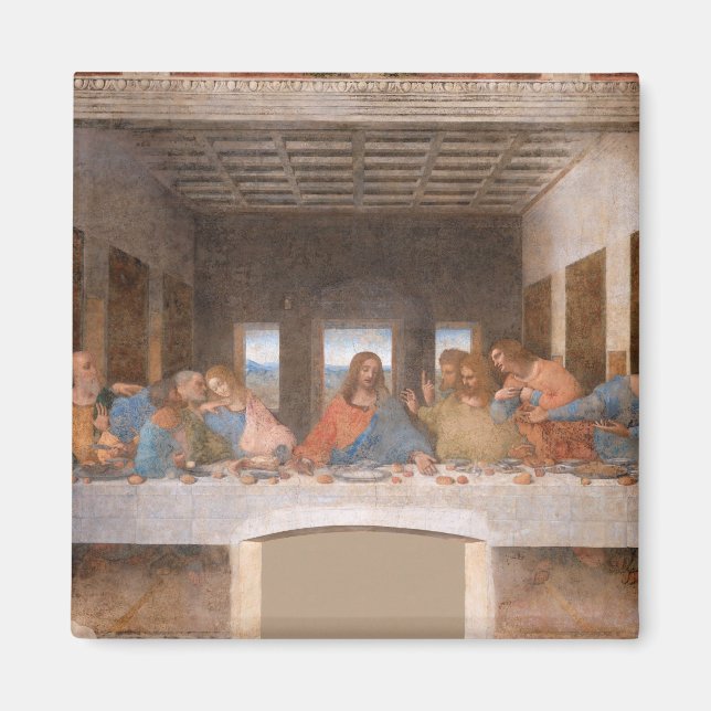 Imã O último jantar de Leonardo Da Vinci (Frente)
